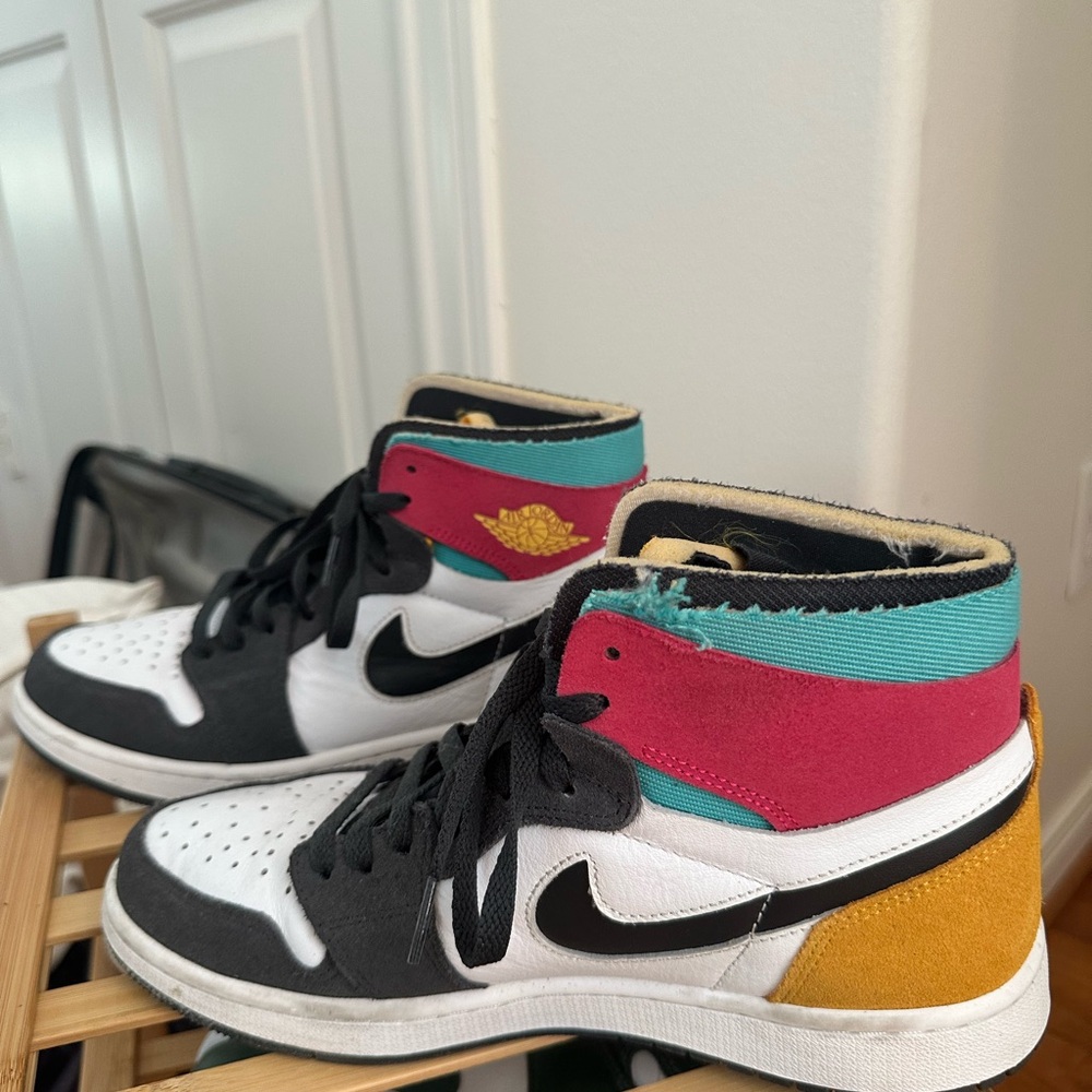 Multicolor Jordan 1s